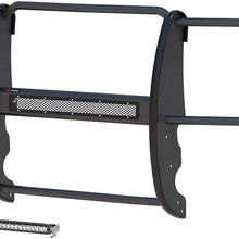 ARIES 2170014 Pro Series Black Steel Grille Guard with Light Bar, Select Ford F-250, F-350, F-450, F-550 Super Duty