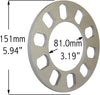 8mm Thickness Universal Wheel Spacers for 5x100mm, 5x105mm, 5x108mm (5x4.25), 5x110mm, 5x112mm, 5x114.30mm (5x4.50), 5x115mm, 5x120.65mm (5x4.75), 5x120mm