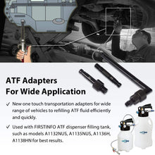 FIRSTINFO Auto Transmission Fluid Oil Filling Filler Adapter ATF Filler Adapter For Subaru, Nissan, VW, Passat & Tiguan after 2007 (3Pcs New Extra Adapters)