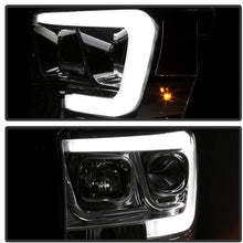 Spyder 5085290 Dodge Ram 1500 06-08 / Ram 2500/3500 06-09 Version 2 Projector Headlights - Light Bar DRL - Chrome