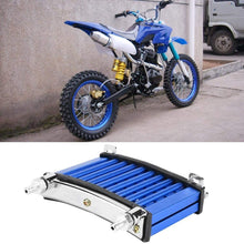 Suuonee Oil Cooler Kit, Universal Motorcycle Engine Oil Cooler Cooling Kit Motor Aluminum Motorcycle Fit for 125cc