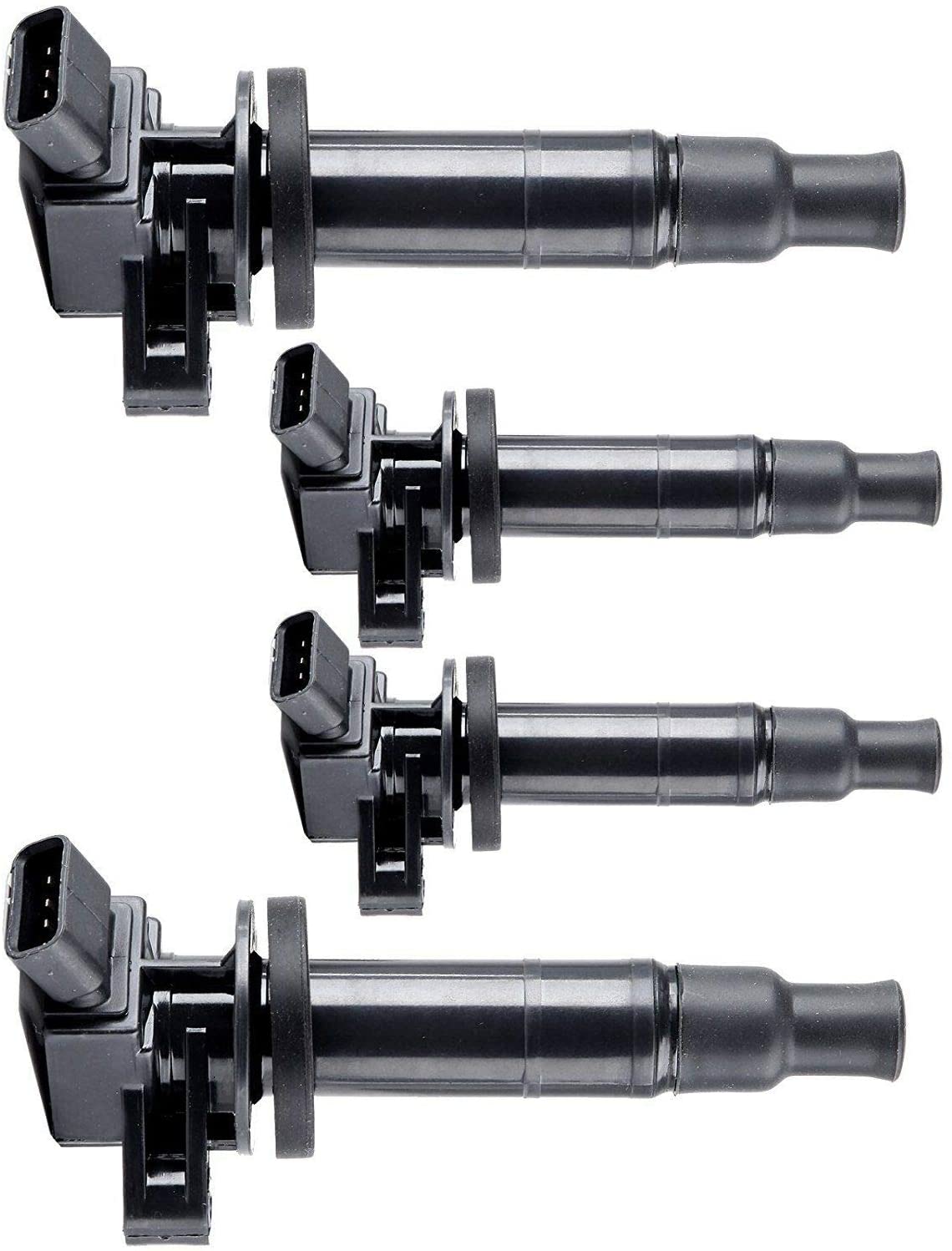 PARTS-DIYER Pack of 4 Ignition Coils fit for 2000-2008 Toyota Corolla Celica Matrix Mr2 Spyder Chevy Prizm Pontiac Vibe 1.8L UF247