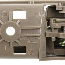 Interior Door Handle Compatible with Toyota Camry 2002-2006 Set of 4 Front and Rear Right Side and Left Side Beige Plastic Japan/Usa Built