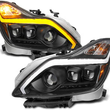 For 2008-2015 G37 / Q60 Coupe New Exclusive LED Sequential LED Signal Tube Projector Headlights