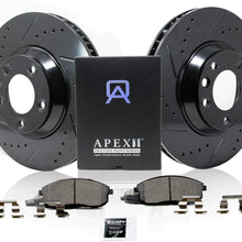Apex One REAR Performance Series Rotors with Friction Point Ceramic Brake Pads EN03262