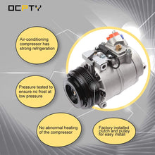 OCPTY CO 105116C AC Compressor Compatible with BMW 318ti BMW 323Ci BMW 540i BMW X3