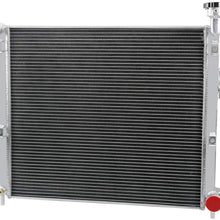 CoolingCare 2 Row Aluminum Radiator for J E E P Commander 2006-2010/ Grand Cherokee 2005-2010