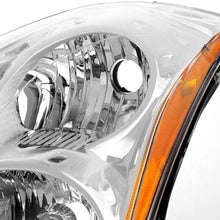 Fits 2010 2011 2012 Altima 4Door Sedan [Halogen Models] Chrome Headlights Headlamp Left Driver + Right Passenger Pair