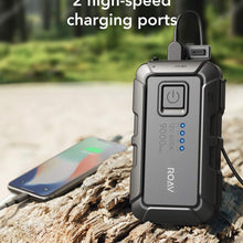 Roav Jump Starter, by Anker, 400A Peak 12V 9000mAh, for Gasoline Engines up to 2.8L, Portable Charger Power Bank, Advanced Safety Protection and Built-In LED Flashlight (Renewed)