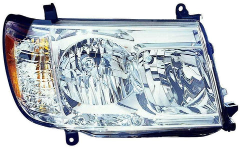 Depo 312-1195R-US Toyota Land Cruiser Passenger Side Replacement Headlight Unit without Bulb