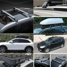 SAREMAS Aluminum roof Cargo Racks for VW Volkswagen Tiguan 2018-2021 Roof Rack Cross Bars Rail Luggage Carrier Lockable