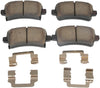 ACDelco 171-1097 GM Original Equipment Rear Disc Brake Pad Set with Clips