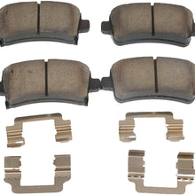 ACDelco 171-1097 GM Original Equipment Rear Disc Brake Pad Set with Spring, Tag, and Label