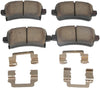 ACDelco 171-1097 GM Original Equipment Rear Disc Brake Pad Set with Spring, Tag, and Label