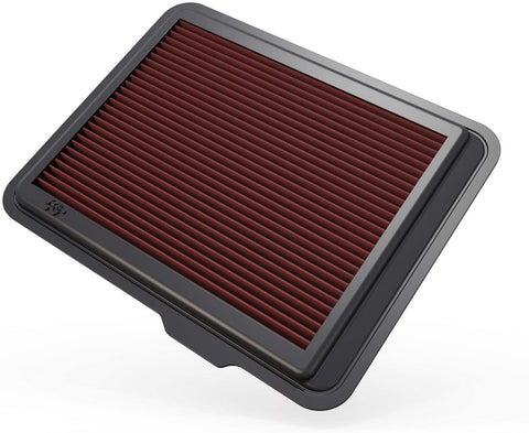 K&N Engine Air Filter: High Performance, Premium, Washable, Replacement Filter: Fits 2008-2012 Chevy/GMC/Hummer Truck and SUV (Colorado, Canyon, H3, H3T), 33-2408