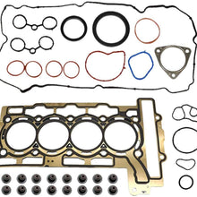 Cylinder Head Gasket Kit, Full Replacement for Mini Cooper, 2007-2008 R56 Hatchback, 2009-2012 R55 R56, 1.6L Engine DOHC, Part Number 9815416