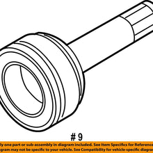 Porsche 970 332 033 01, CV Joint