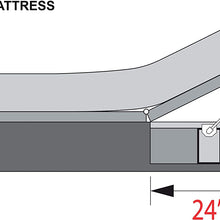 Hatchlift Products RV Bedlift Kit - Small – Compartments 24” – 30”