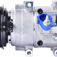 New Mando 10A1520 AC Compressor with Clutch Original Equipment (Pre-filled Oil)