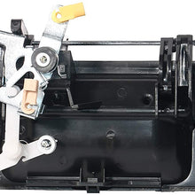 Replacement Tailgate Handle Latch with Keyhole - Replaces 69090-0C040, 690900C040, 81213 - Fits Toyota Tundra 2007, 2008, 2009, 2010, 2011, 2012, 2013 - Liftgate Latch Handle Trim with Clips - 07-13