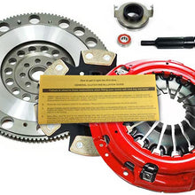 EFT6-PUCK CLUTCH KIT+RACE FLYWHEEL FOR SUBARU WRX FORESTER OUTBACK TURBO EJ255