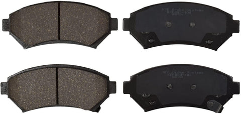 KFE KFE699-104 Ultra Quiet Advanced Premium Ceramic Brake Pad Front Set Compatible with: Chevrolet Impala, Monte Carlo; Buick Century, LeSebre; Intrigue; Pontiac Grand Prix