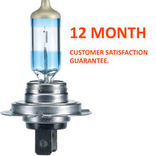 SYLVANIA - H7 SilverStar Ultra - High Performance Halogen Headlight Bulb, High Beam, Low Beam and Fog Replacement Bulb, Brightest Downroad with Whiter Light, Tri-Band Technology (Contains 2 Bulbs)