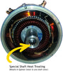 Golf Cart Motors - Club Car Motors (Series) - 170-001-0002-16 MPH - +20% More Torque (Brown Option) 48 or 36 volt Golf Cart Motors