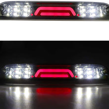 Third 3rd Brake High Mount Stop LED Light For Ford Super Duty/Ranger/Mazda B-Series YC3Z13A613BA, CC3Z13A613B (Chrome Housing Smoked Lens)