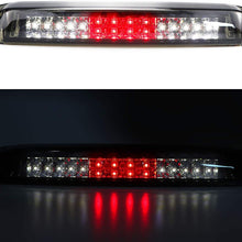 for 1999-2007 Chevy Silverado/GMC Sierra 1500 2500 3500 HD Classic, LED Bar 3rd Third Tail Brake Light Rear Cargo Lamp High Mount Stop light (Chrome Housing + Smoke Lens)