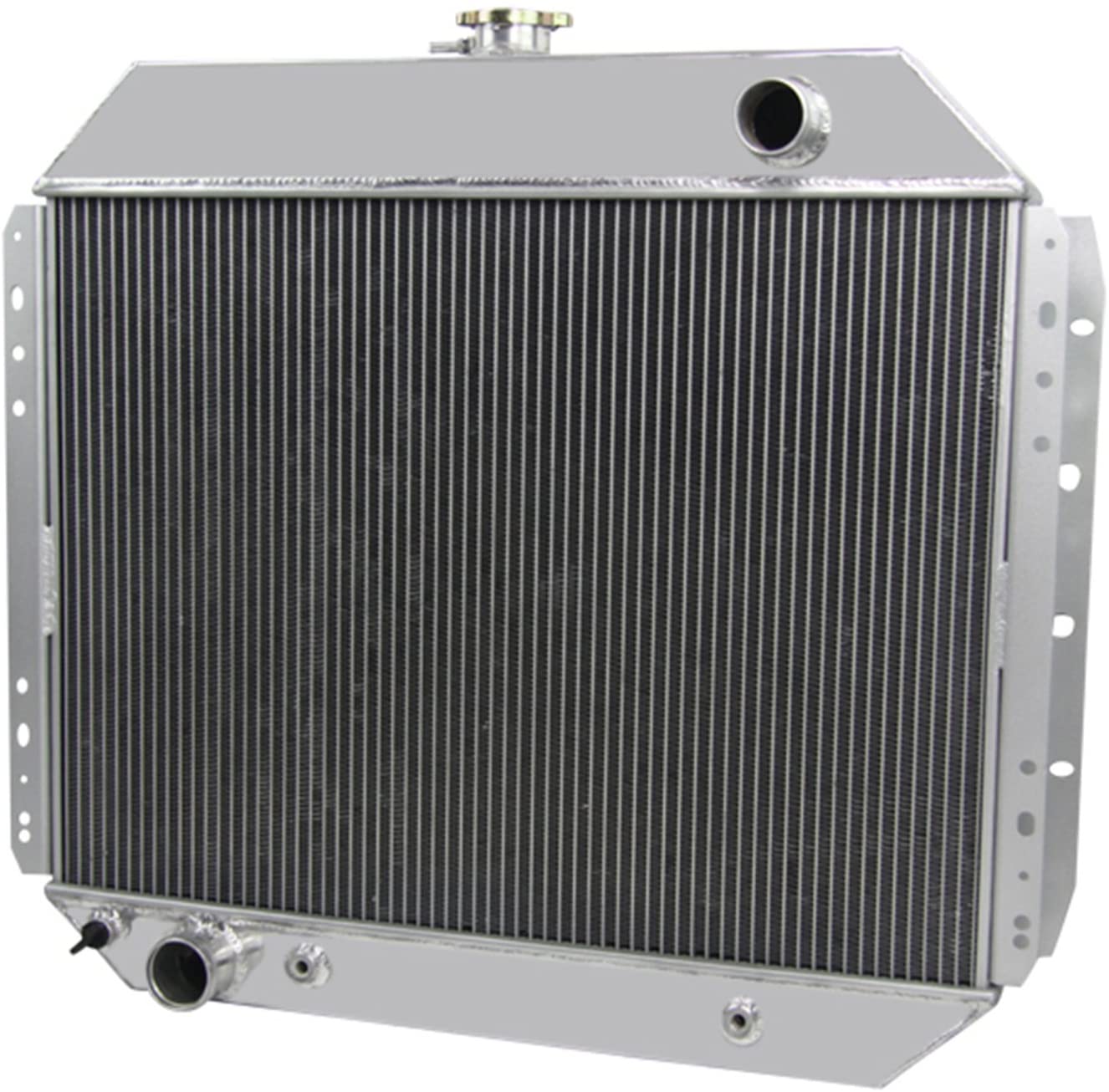 CoolingCare 52MM 3 Row Aluminum Radiator for Ford F150 F250 F350 Trucks 1966-79 /Bronco 78-79