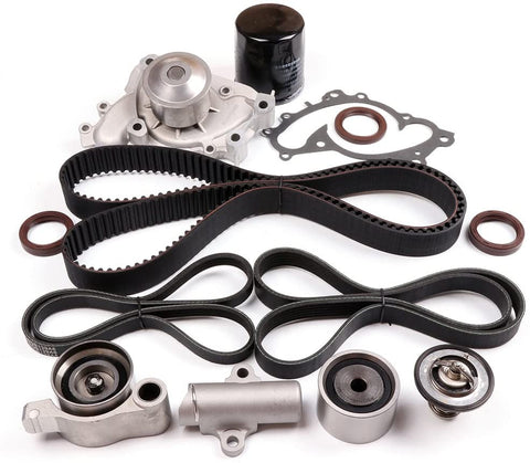 ECCPP Timing Belt W/Water Pump Kit For Toyota Highlander Lexus ES300 V6 3.0 3.3L