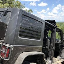 Skull Daddy Graphics JKU Hard top Window Flags to fit Jeep Wrangler 2007-2017 (JKU)