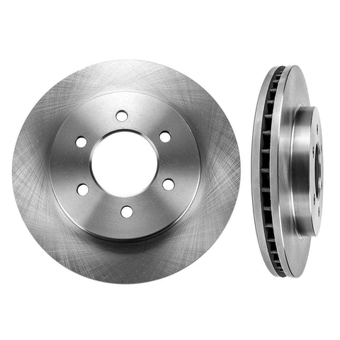 CRK14590 FRONT Premium Grade OE 329.5 mm 6 Lug [2] Rotors Set [ fit Ford F-150 Lincoln Mark LT 4WD 6 Lug ]