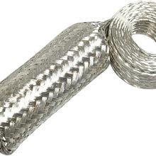 yjracing Stainless Steel Dress Up Hose Engine Cover Kit Radiator Vacuum Oil Fuel Heaterc Black