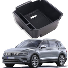 LFOTPP Fit for 2018 2019 2020 Tiguan Armrest Center Console Organizer Tray Accessories with Coin and Sunglass Holder,Secondary Storage Box