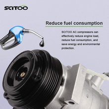 SCITOO Air Conditioning Compressor Compatible with for GMC Savana 1500 4.3L 5.3L 2008-2009 CO 28000C