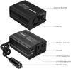 Buywhat 150W Power Inverter DC 12V to 110V AC Converter Car Plug Adapter Outlet Charger for Laptop Computer