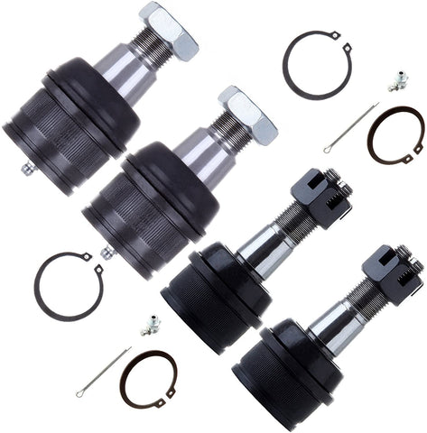 ECCPP Suspension Ball Joint for Dodge Ram 2500 3500 4WD only for Ford F-250 F-350 F-450 F-550 Super Duty 4WD only Excursion F-350 4WD only 4pcs K8607 K8388 K80026