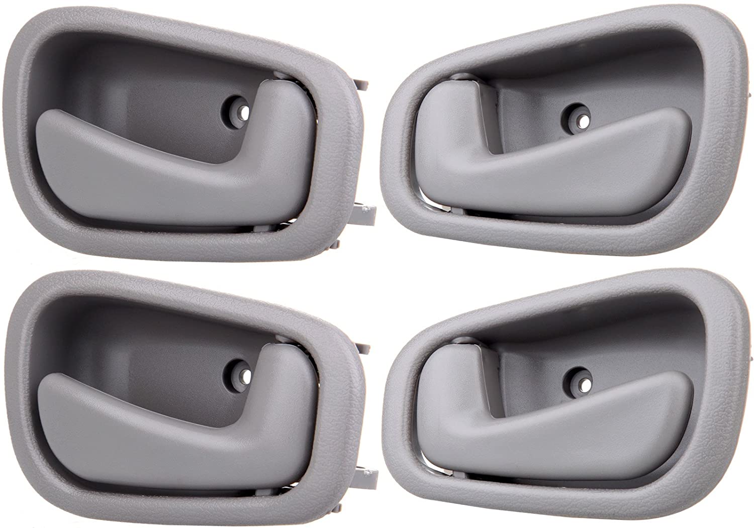 ECCPP Door Handles Interior Inside Inner Front Rear Passenger Driver Side for 1998 1999 2000 2001 2002 Toyota Corolla Gray(4pcs)