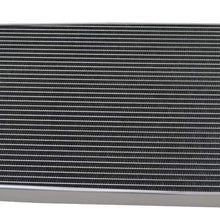 CoolingSky 4 Row All Aluminum Radiator for 1988-1997 Chevy&GMC C/K 1500/2500/3500 Pickup Suburban 4.3 5.0 5.7丨28 Inches Core