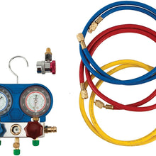 Performance Tool W89730 A/C Manifold Test Gauge Kit Tool