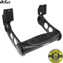 Bully BBS-1101S Black Bull Series Universal Truck Aluminum Adjustable Side Hoop Step Single Piece Black Powder Coated Includes Mounting Brackets - Fits Various Trucks from Chevy (Chevrolet), Ford, Toyota, GMC, Dodge RAM and Jeep