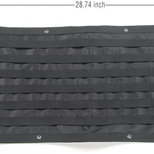 Voodonala Canvas Tailgate Cargo Storage Bag & Tool Kit Organizer Pockets for 2007-2018 Jeep Wrangler JK JL Unlimited