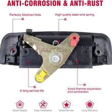 AUTEX 1pcs Tailgate Lift Tail Gate Rear Latch Cargo Hatch Door Handle Compatible with Toyota Pickup 1989 1990 1991 1992 1993 1994 1995 77103, 69090-89102, 6909089102, TO1915101