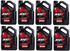 Motul 104129 Set of 8 300V Road Racing 15W-50 Motor Oil 1-Gallon Bottles