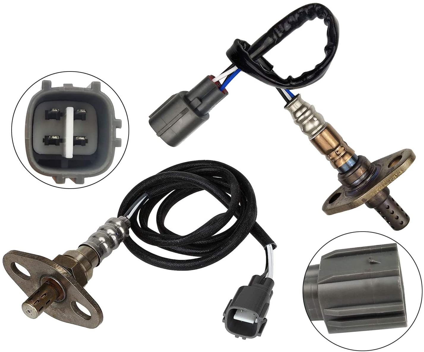 Maxfavor 2PCS Oxygen sensor 234-9001 234-4189 o2 sensor Replacement for Toyota 2001-2004 Tacoma 02 Sensor