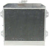 OzCoolingParts 2 Row Core Full Aluminum Radiator for 1966-1981 67 68 69 70 71 72 73 74 75 76 77 78 79 80 Toyota Corolla Levin/SR5 TE22 TE27 KE25 MT