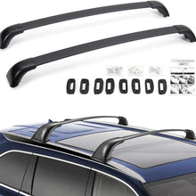 Haitzu Roof Rack Cross Bars Rail Fit for Toyota Highlander 2015-2019