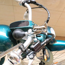 HONGPA Retro Motorcycle Air Horn for Universal Motorbikes and Bike